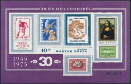 ** 1975 30 év Bélyegeib?l Vágott Blokk (4.000) (betapadás) - Altri & Non Classificati