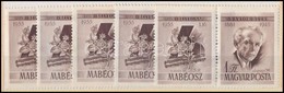 ** 1955 5 Db Bartók Béla Szelvényes Bélyeg (10.000) - Altri & Non Classificati