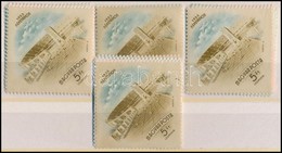 ** 1953 4 Db Népstadion Sor (12.000) - Altri & Non Classificati