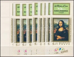 ** 1974 10 Db Mona Lisa Fels? Szelvénnyel (12.000) - Altri & Non Classificati