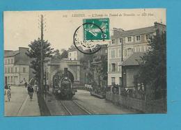 CPA 123 - Chemin De Fer Train à L'entré Du Tunnel De Trouville Gare De LISIEUX 14 - Lisieux