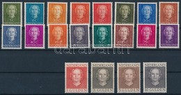 ** Hollandia 1949/1951 Forgalmi Sor Mi 525-543 (Mi EUR 1400.-) - Altri & Non Classificati