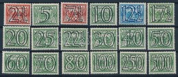 ** Hollandia 1940 Forgalmi Sor Mi 357-374 (Mi EUR 180.-) - Altri & Non Classificati