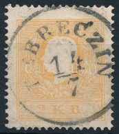 O 1858 2kr Narancs / Orange 'DEBRECZIN - Altri & Non Classificati