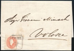 ~ 1861 5kr Levélen ,,FIUM' - ,,VOLOSCA' - Altri & Non Classificati