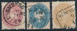 O 1863 5kr, 10kr, 15kr (8.300) - Altri & Non Classificati