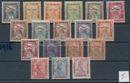 ** * 1915 Hadisegély Sor 14 értéke (~12.000) (16f Sarokhiba) - Altri & Non Classificati