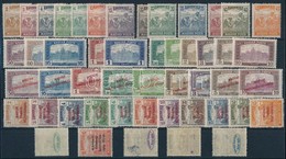 ** * 1919 Magyar Posta, Tanácsköztársaság, Nemzeti Hadsereg Bevonulás Sorok (3 érték SOCMIS Garanciajellel), Benne Eltol - Altri & Non Classificati