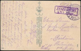 1917 Tábori Posta Képeslap ,,S.M.S. BELLONA' - Altri & Non Classificati