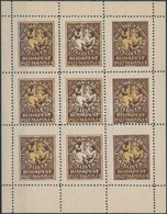 ** 1927/2aa IV. Magyar Filatelista Nap Emlékkisív (9.000) - Altri & Non Classificati