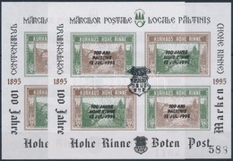 ** 1995 Hohe Rinne 2 Db Emlékív Klf Felülnyomással (Filep E1a, E2bG) (12.000) - Altri & Non Classificati