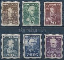 * 1935 Hadvezérek Sor Mi 617-622 - Altri & Non Classificati