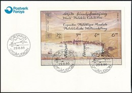 1986 Bélyegkiállítás Blokk Mi 2 FDC-n - Altri & Non Classificati