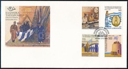 1998 Dodekanészosz Sor Mi 1968-1971 FDC-n - Altri & Non Classificati