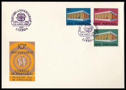 1969 Europa CEPT Sor Mi 1070-1072 FDC-n - Altri & Non Classificati