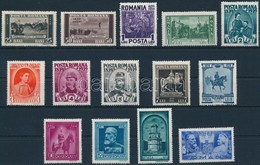 ** 1939 I. Károly Születésének 100. évfordulója Sor Mi 569-582 - Altri & Non Classificati