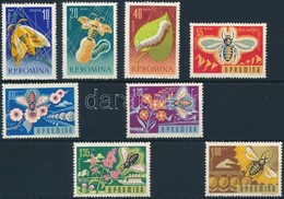 ** 1963 Selyemhernyó Tenyésztés és Méhészet Sor Mi 2214-2221 - Altri & Non Classificati