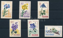 ** 1967 A Kárpát-medence Növényvilága Sor Mi 2594-2599 - Altri & Non Classificati