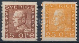 ** 1934-1936 Forgalmi Sor Mi 180II WA + 186II WA (Mi 180II WA Gumihiba / Gum Disturbance) - Altri & Non Classificati