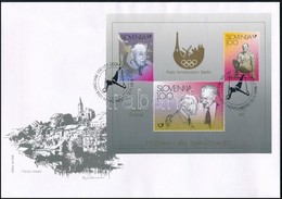 1998 Leon ?tukelj 100. Születésnapja Blokk Mi 8 FDC-n - Altri & Non Classificati