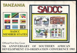 1984 Dél-afrikai Közösségfejlesztési Konferencia Blokk FDC-n Mi 40 - Altri & Non Classificati