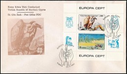 1986 Europa CEPT Blokk Mi 5 FDC-n - Altri & Non Classificati