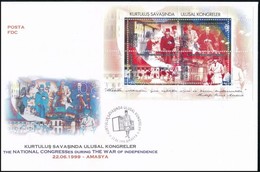 1999 Függetlenségi Kongresszus Blokk Mi 42 FDC-n - Altri & Non Classificati