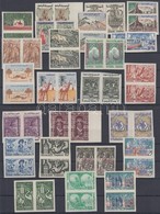 ** 1959 Forgalmi Bélyegek: Tunéziai életképek 2x24 Vágott érték (21 Párban) Mi 516-543 (hiányzik 521, 524, 528, 531) / 2 - Altri & Non Classificati