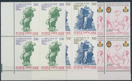 ** 1986 Betegek és Kórházak Véd?szentjei Sor ívsarki Négyestömbökben Mi 894-896 - Altri & Non Classificati