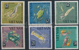 ** 1965 Tengeri állatok Sor Mi 387-392 - Altri & Non Classificati