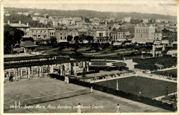 AVON - WESTON SUPER MARE - ROSE GARDENS AND TENNIS COURTS RP Av88 - Weston-Super-Mare