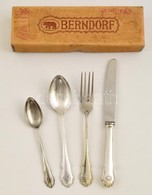 Egy Személyes Berndorf Alpakka étkészlet Eredeti Dobozában / Original Cutlery - Altri & Non Classificati