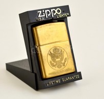 Zippo Réz öngyújtó, Eredeti M?anyag Tokjában, 5,5×3,5 Cm - Altri & Non Classificati