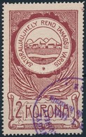 1904 Sátoraljaújhely Városi Illetékbélyeg Szürkésfehér Papíron (6.000) - Non Classificati