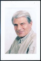 Sztankay István (1936-2014) Színész Aláírása ?t ábrázoló Fotó Hátulján - Altri & Non Classificati