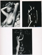 Cca 1978 Bájkeres?, Szolidan Erotikus Felvételek, 4 Db Vintage Negatív (24x36 Mm) + 5 Db Vintage Fotó (9x12 Cm), (a Nega - Altri & Non Classificati
