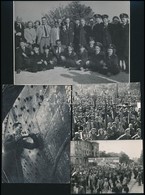 Cca 1946 és 1959 Között Készült 13 Db Vintage Fotó Tiszavölgyi József (1909-?) Budapesti Fotóriporter Hagyatékából, 8,5x - Altri & Non Classificati