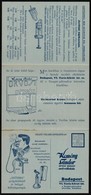 1930 Bp. VI., Kemény Sándor Orvosi M?szer Szakvállalatának Kihajtható Reklámlapja árlistával - Pubblicitari