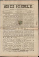 1901 A Heti Szemle, Szatmári Politikai és Társadalmi Hetilap 10. évf. 16. Lapszáma, érdekes írásokkal - Non Classificati