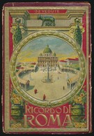 Cca 1910 Ricordo Di Roma.  Képes Leporelló Róma Városáról, 29 Db Látképpel, Olasz, Francia, Angol, Német Leírásokkal, Ki - Non Classificati