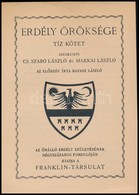 1941 Erdély öröksége C. Sorozatot Ismertet? Nyomtatvány, Kihajthatós, Szép állapotban, 17x34 Cm - Non Classificati
