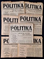 1947 A Politika Cím? újság I. évfolyamának 10 Száma - Non Classificati