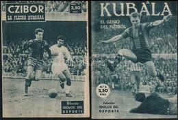 1958 Kubala László, Puskás Ferenc, Czibor Zoltán Az Idolos Del Deporte Sorozatban. Három Képes, Spanyol Nyelv? Kiadvány  - Non Classificati