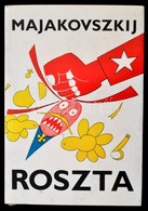 Vlagyimir Majakovszkij: Roszta. Drezda, 1977. Egászvászon Kötésben, Illusztrált Papír Véd?borítóval - Non Classificati