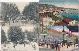 ** * 62 Db RÉGI Francia Városképes Lap, F?leg Használatlanok / 62 Pre-1945 French Town-view Postcards, Mostly Unused - Non Classificati