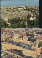 ** * 60 Db Modern Izraeli Városképes Lap, Közte 1 Tel-Aviv Képeslapfüzet / 60 Modern Israeli Town-view Postcards, Among  - Non Classificati