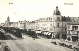 T2 Arad, Andrássy Tér, Els? Magyar Általános Biztosító Társaság, Sörcsarnok és étterem, üzletek / Square, Insurance Comp - Non Classificati