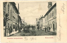 T2 Késmárk, Kezmarok; Erzsébet Királyné Utca, üzletek / Street View, Shops - Non Classificati