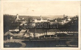 ** T2 Késmárk, Kezmarok; Látkép Zsinagógával, Kleinberger és Emil Moravetz üzlete / Panorama View With Synagogue And Sho - Non Classificati