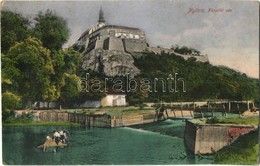 T3/T4 Nyitra, Nitra; Püspöki Vár, Híd / Castle, Bridge (ázott Sarok / Wet Corner) - Non Classificati